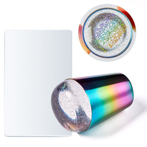 1PC Striped Line Stamping Plates