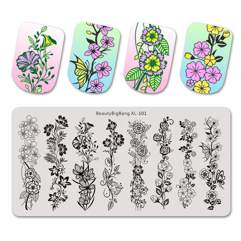 New Beauty Big Bang Animal Image Nail Art