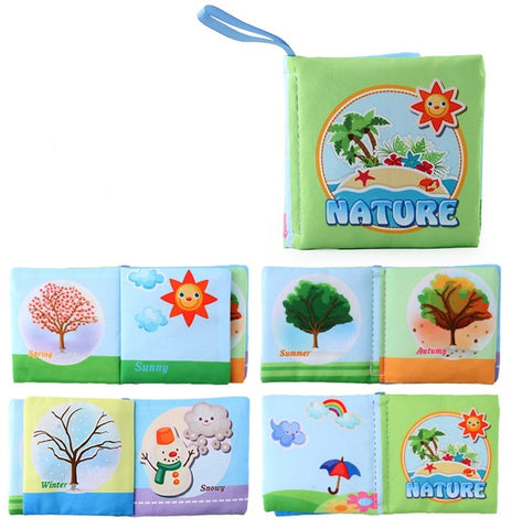 0-12Monthes Baby Cloth Book
