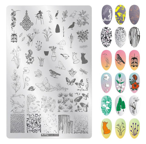 9.5X14.5cm Big Size Nail Stamping Plates