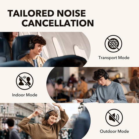 New Noise Cancelling wireless Headphones