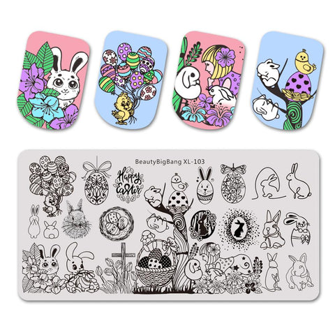 New Beauty Big Bang Animal Image Nail Art