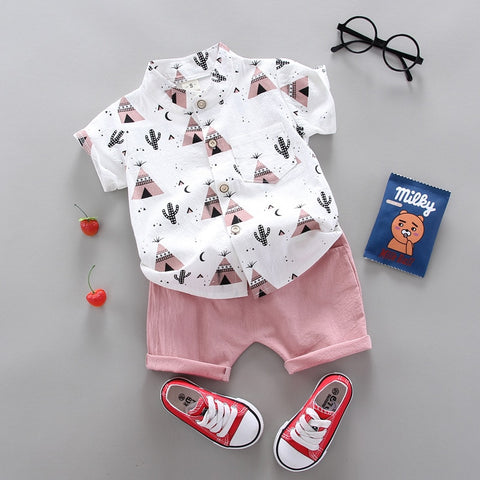 Baby Alphabet Long Sleeve 2-Piece Set
