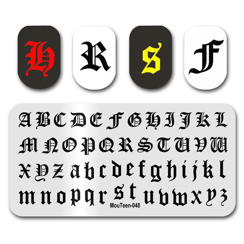 New Nail Plates Stamp King Manicure Set