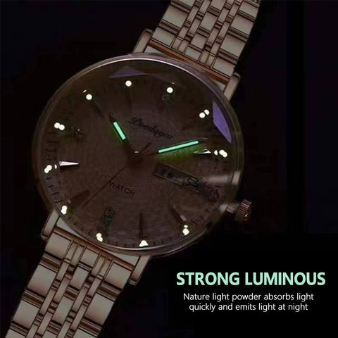 New Fashion Luxury Stainless Steel Wristwatch
