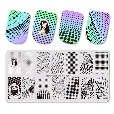 New Whirlpool Image Stainless Steel Nail Art