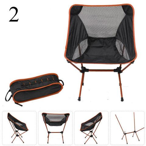 New Portable Folding Moon Chair