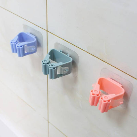 Multi-Purpose Wall Mounted Mop Hooks