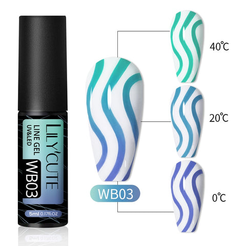 5ml Metallic Painting Liner Gel Polish