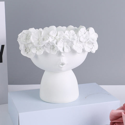 Nordic Home Decoration Resin Vase