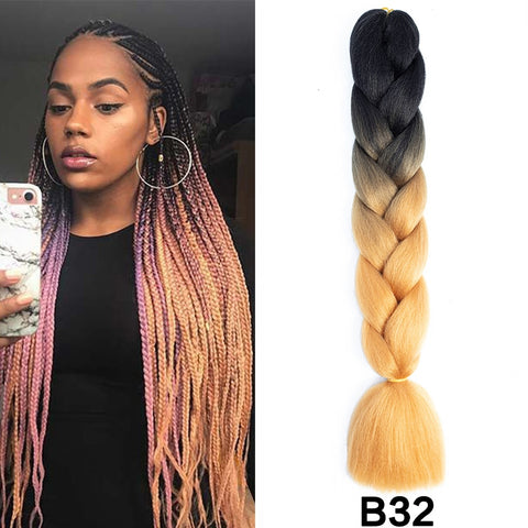 New Synthetic Jumbo Braiding Hair Extension