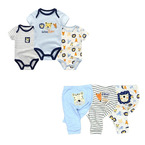 6/9/10PCS Baby Girl Clothes