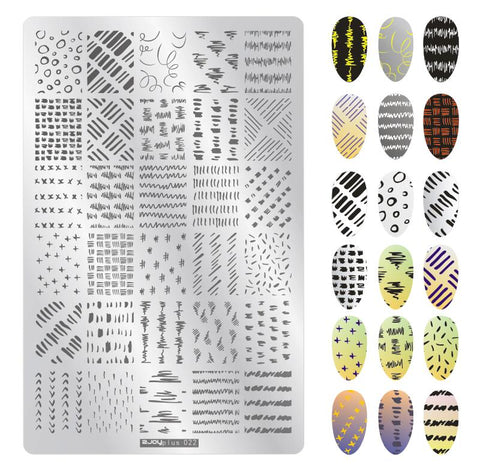 9.5X14.5cm Big Size Nail Stamping Plates