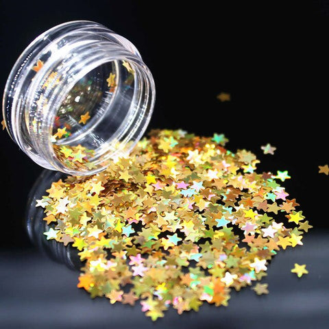 1Pcs Star Sparkle Makeup Toys