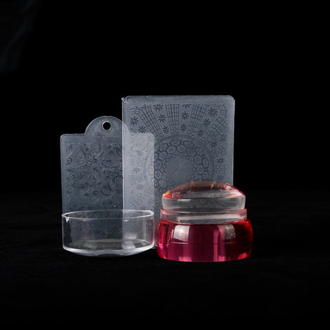French Mold Nail Art Stamper with Cap