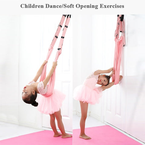 New Adjustable Aerial Yoga Strap Hammock