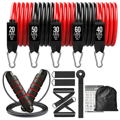 11 pieces Resistance Bands Set