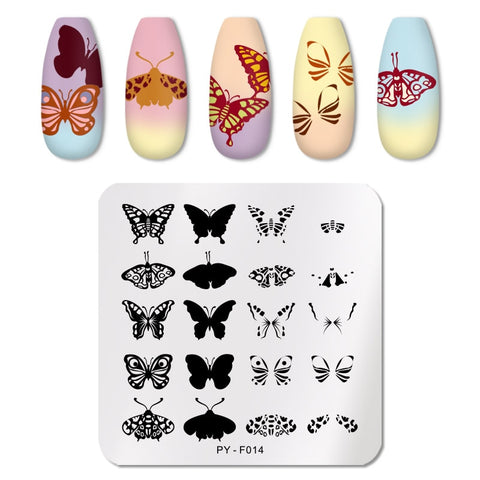 12*6cm Nail Art Templates Stamping Plate