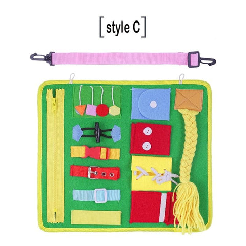 Baby Busy Board Montessori Toys