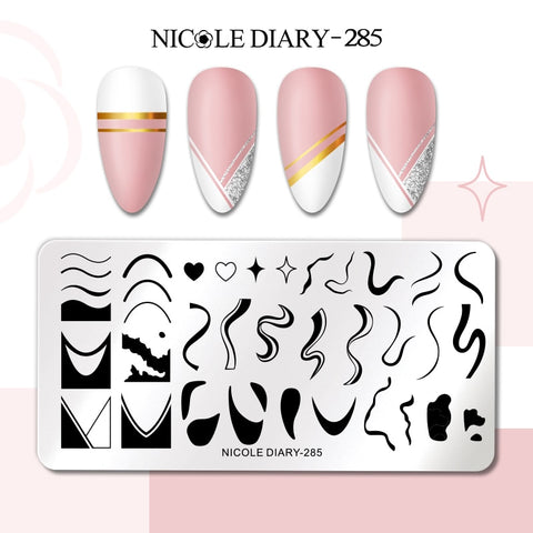 Nails Leaf Flower Manicure Decor