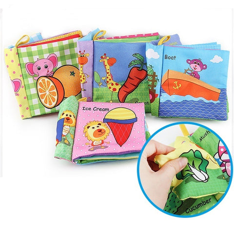 0-12Monthes Baby Cloth Book