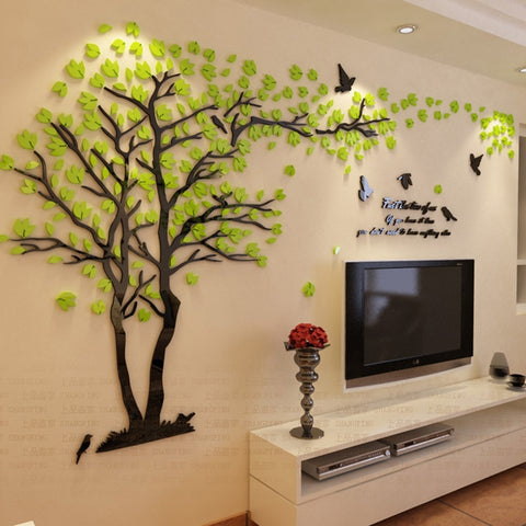 Tree Acrylic Wall Stickers
