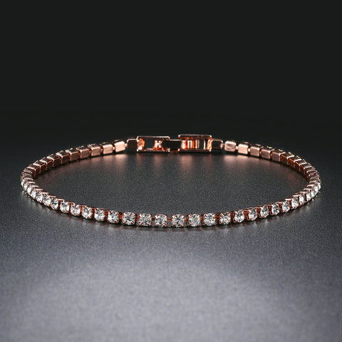 Women Fashion Small Cubic Zircon Crystal Bracelets