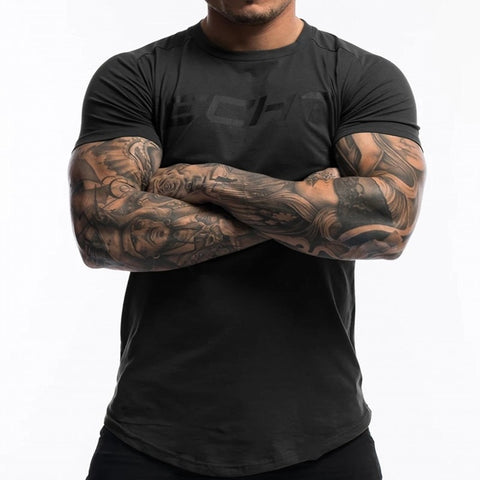 Men Fitness Bodybuilding T Shirt