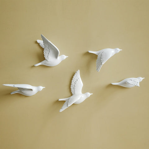 Creative Resin Birds 3d Sticker