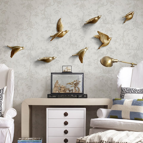 Creative Resin Birds 3d Sticker