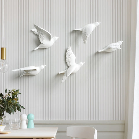 Creative Resin Birds 3d Sticker