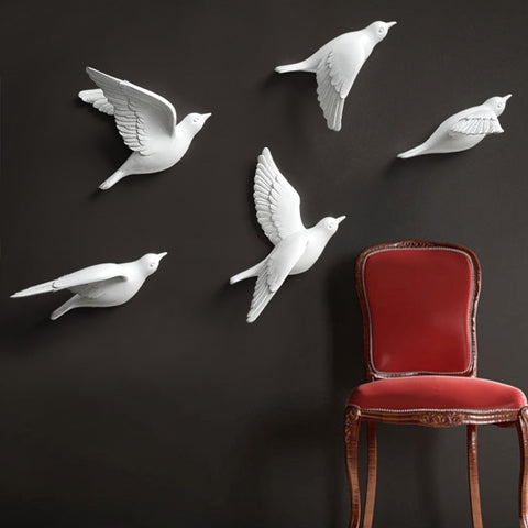 Creative Resin Birds 3d Sticker