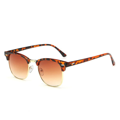 New Fashion  Semi Rimless Polarized Sunglasses