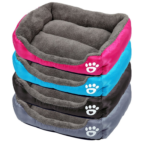 Dog Candy-colored Square Warm Bed
