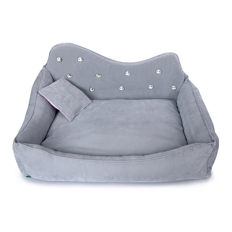 Rhinestone Luxury Dog Sofa