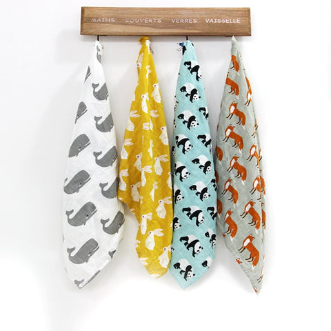 58x58cm Muslin cotton Baby Scarf