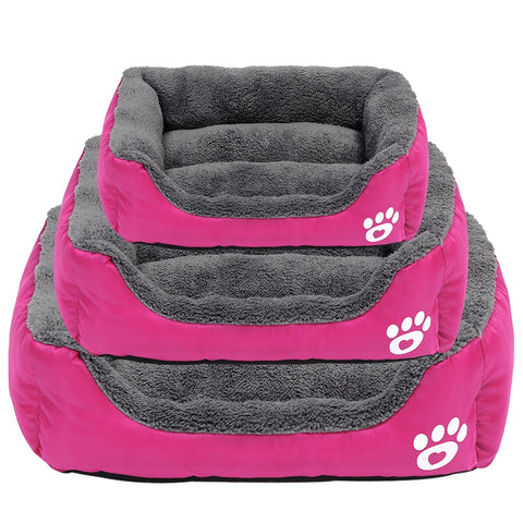 Dog Candy-colored Square Warm Bed