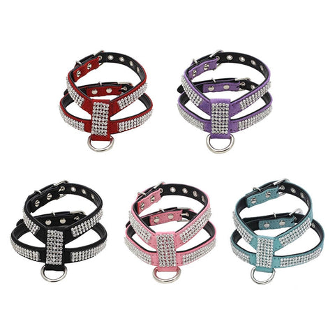 Bling Rhinestone Dog Collar
