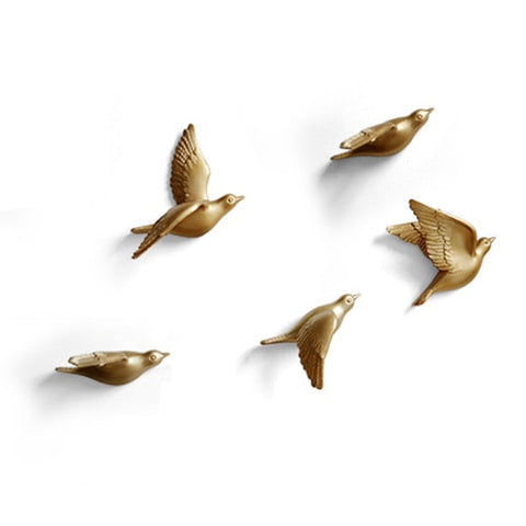 Creative Resin Birds 3d Sticker