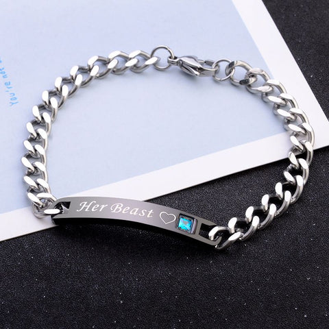 Women Silver Color Lucky Bracelet