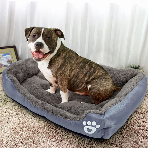 Dog Candy-colored Square Warm Bed