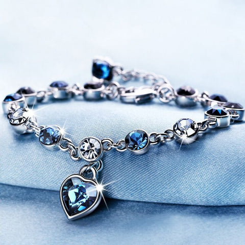Women Silver Color Lucky Bracelet