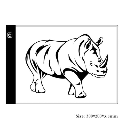 A4 Level Dimmable Led Drawing Copy Pad
