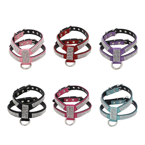 Bling Rhinestone Dog Collar