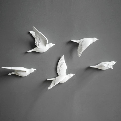 Creative Resin Birds 3d Sticker