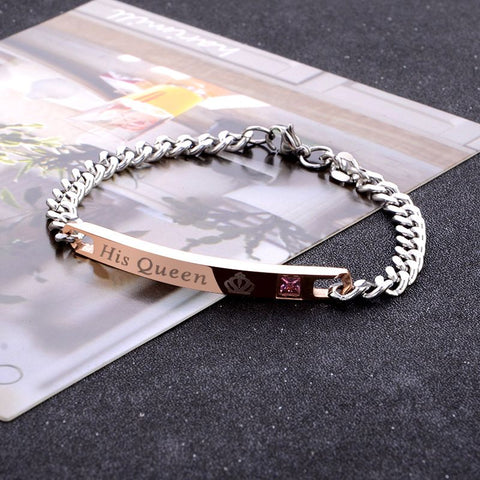 Women Silver Color Lucky Bracelet