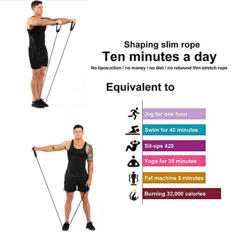 Yoga Pull Rope Elastic Resistance Bands