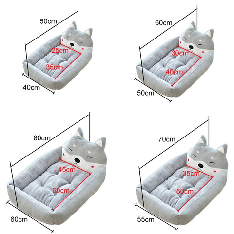 Cute Dog Winter Sofa Bed