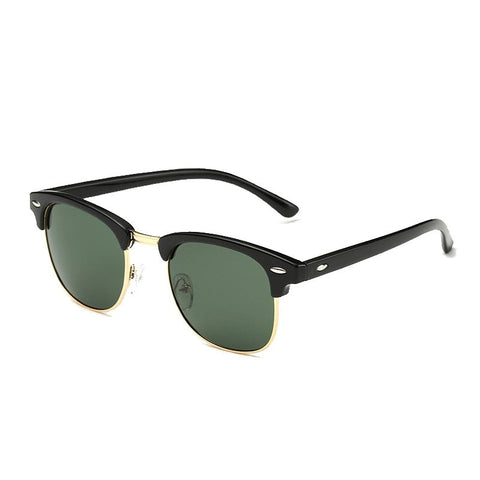 New Fashion  Semi Rimless Polarized Sunglasses