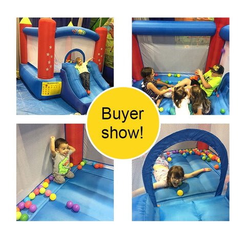 Children Funny Playground Jumping Trampoline